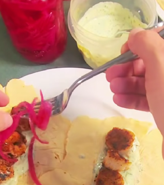Cilantro Lime Greek Yogurt Sauce